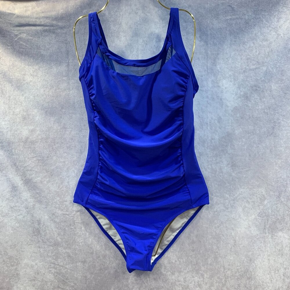 Tempt Me Women One Piece Mesh Tummy Control Swimwear